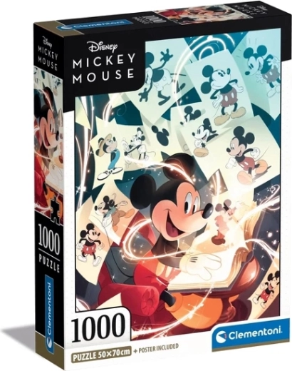 Puslespil 1000 brikker MICKEY MOUSE Clementoni