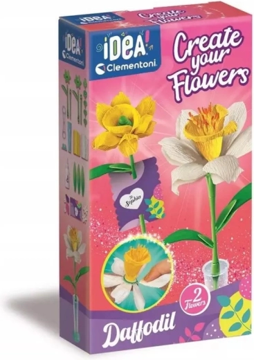 Mini blomsterfabrik – påskelilje fra Clementoni