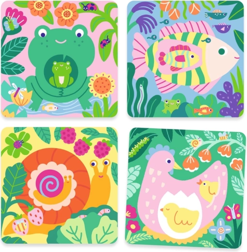 Holdbare kort, glade illustrationer