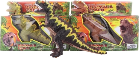 Gående dinosaur med lys og lyd