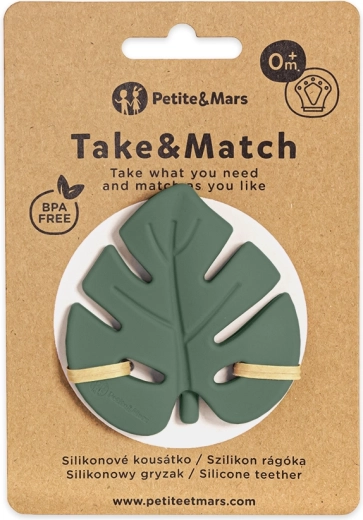 Silikonebidering PETITE & MARS Take & Match Misty Green