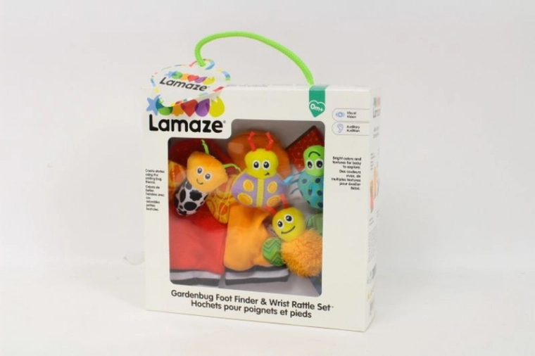TOMY Lamaze rangle til hænder og fødder (sæt med sokker og armbånd)