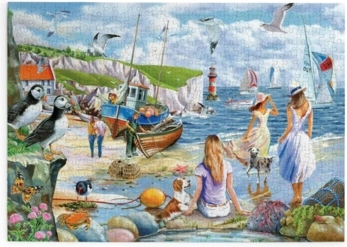 House of Puzzles Puslespil Havbrise 500 store brikker