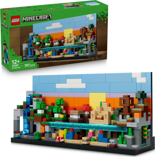 LEGO Minecraft-minibiomer