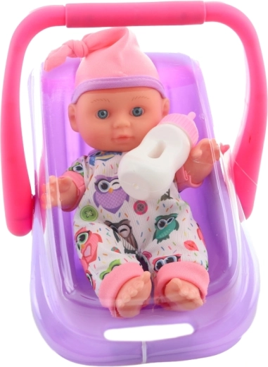 Sutteflaske og sødt tøj med ugler