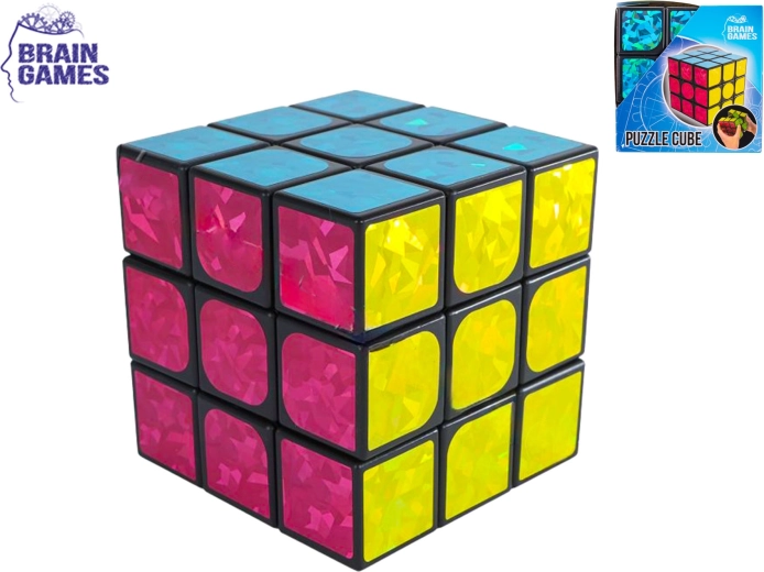Hjernetrænings-terning 3x3 Brain Games 10 cm