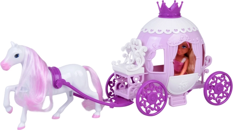 Magisk karet trukket af en hest