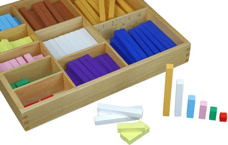 Konkret Montessori-materiale til tælling