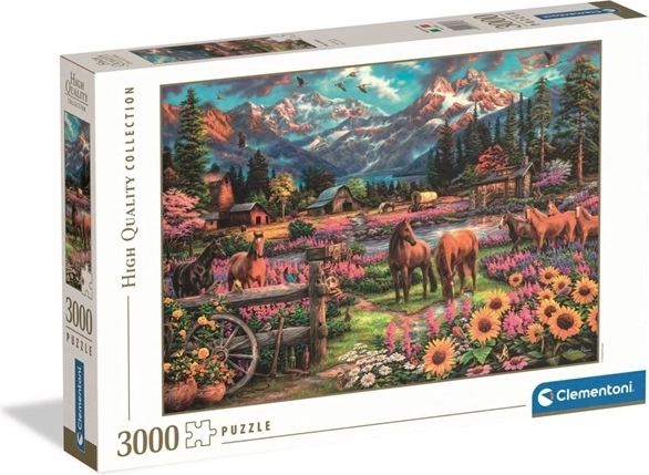 Clementoni puslespil High Quality Collection Free to Roam 3000 brikker