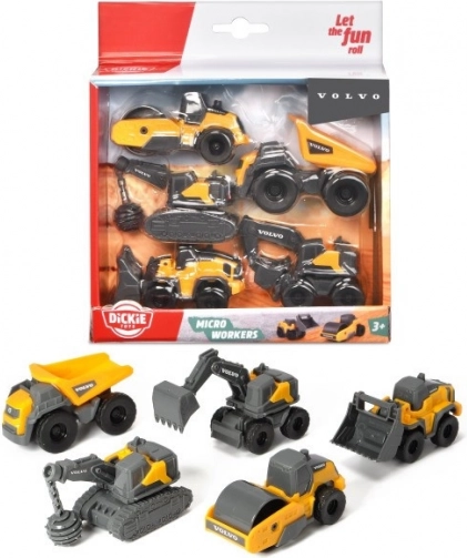 Sæt med byggemaskiner, Volvo CONSTR 5-pack