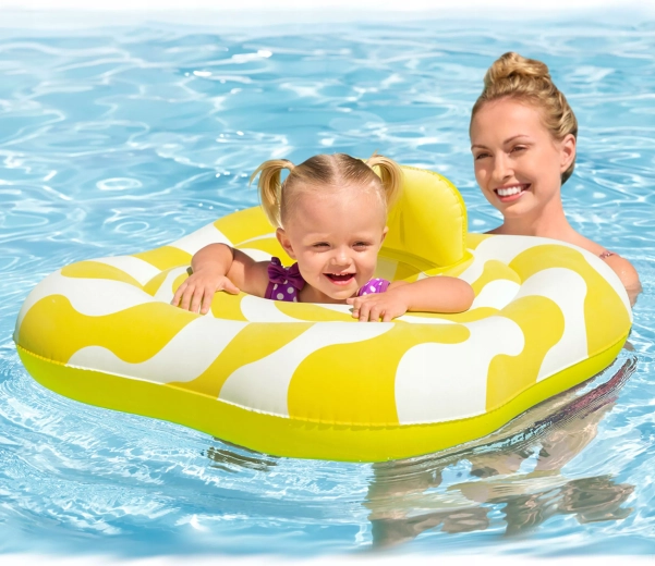 Integreret sæde med benåbninger