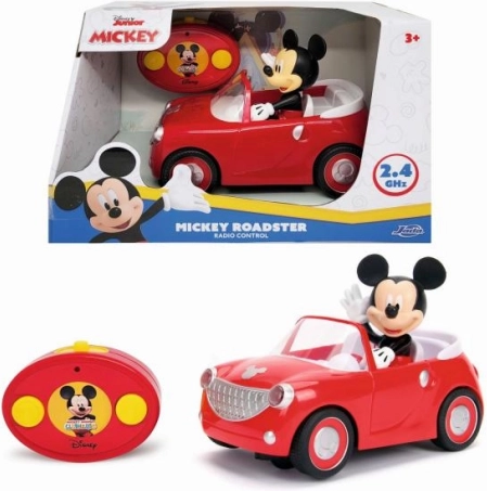 RC-bil Mickey Roadster med fjernstyring 2,4 GHz – rød