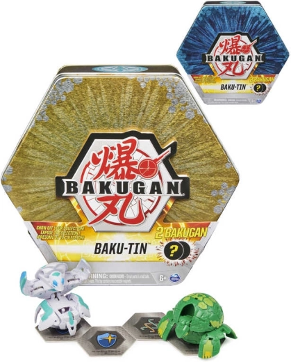 Spin Master Bakugan metaldåse med eksklusiv Bakugan og tilbehør