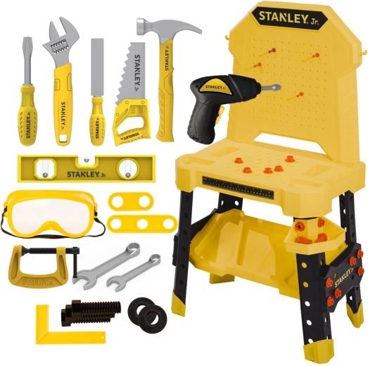 Realistiske værktøjer og tilbehør i Stanley-design