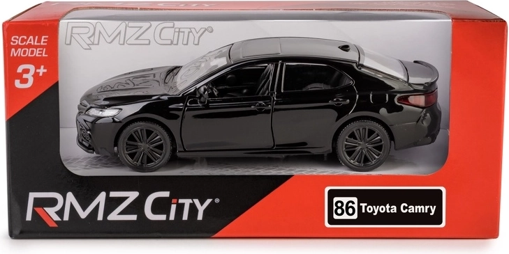 Metalmodel RMZ City Toyota Camry 2022 1:32 sort med pull-back motor