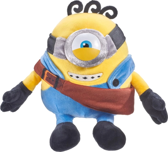 Plys-minionen James med taske 22 cm Simba