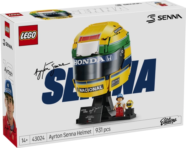 LEGO Editions hjelm Ayrton Senna