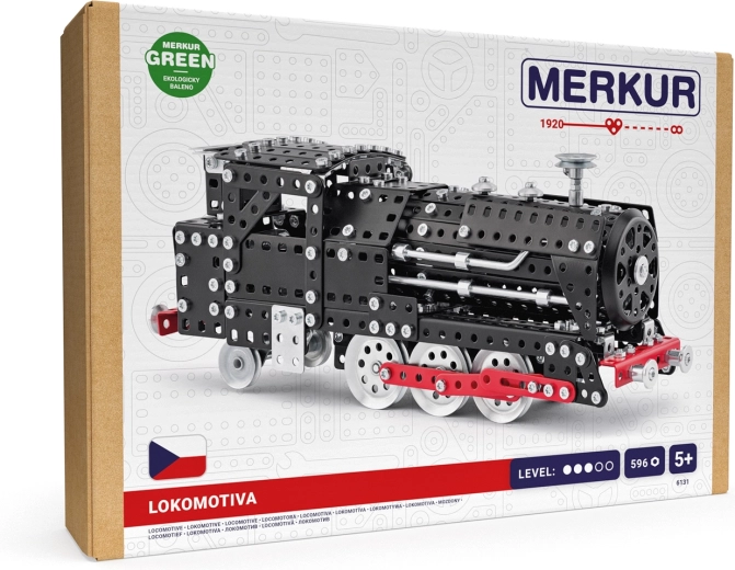 Merkur lokomotiv metalbyggesæt