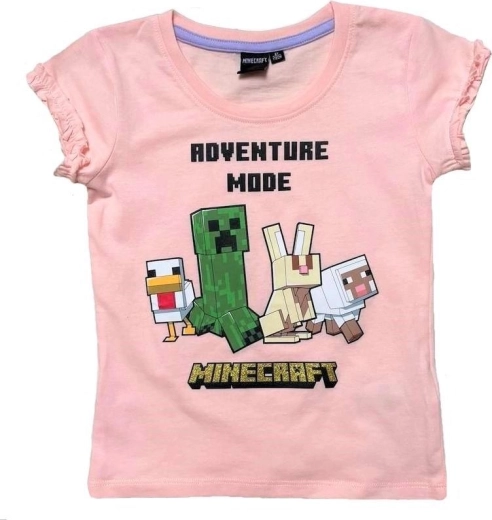 Rosa T-shirt Minecraft