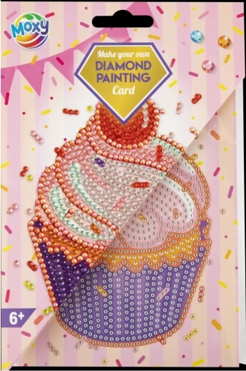 Kreativt sæt diamantmaling – mini billede 18 × 13 cm