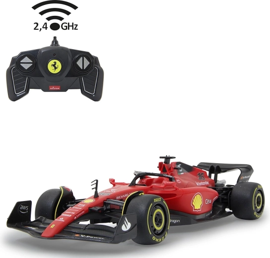 RC-model Ferrari F1-75 i skala 1:18, rød