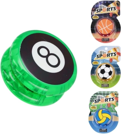 Lysende yo-yo – sportsmotiver