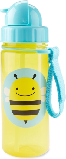Skip Hop Zoo drikkekop med sugerør, bi, 385 ml