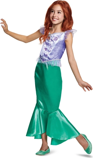 Prinsesse Ariel kostume til børn