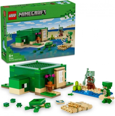 Minecraft Skildpaddedomicil på stranden