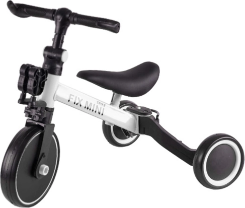 Trike Fix Mini løbecykel og trehjulet cykel til børn 3-i-1 – Hvid