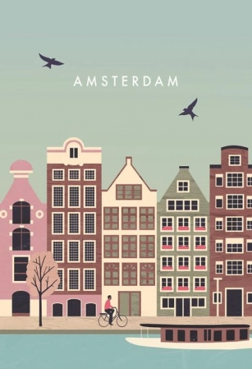 Puslespil Amsterdam 99 brikker fra Ravensburger