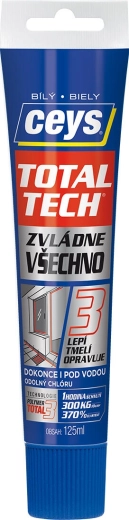 Universal lim og fugemasse CEYS TOTAL TECH EXPRESS, hvid, 125 ml