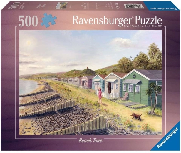 Ravensburger puslespil Tid på stranden 500 brikker