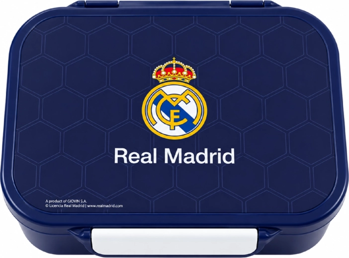 Tredelt madkasse Real Madrid mørkeblå