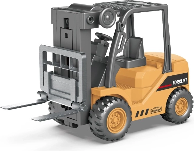 Gaffeltruck med inerti