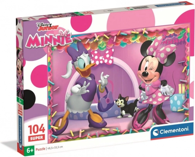 Puslespil Minnie og Daisy 104 brikker