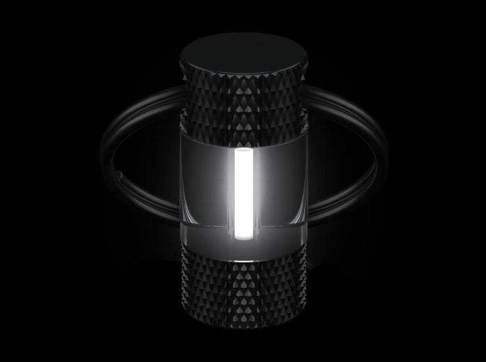 Böker Plus Mini Glow White batterifrit nøglelys hvid
