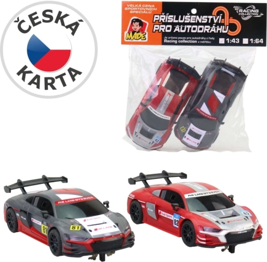Reservebiler til racerbane AUDI – 2 stk.