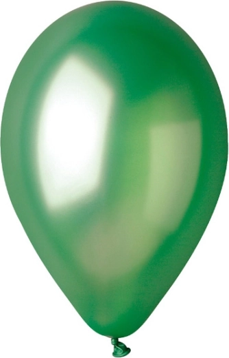 Metalliske balloner 25 cm – grønne