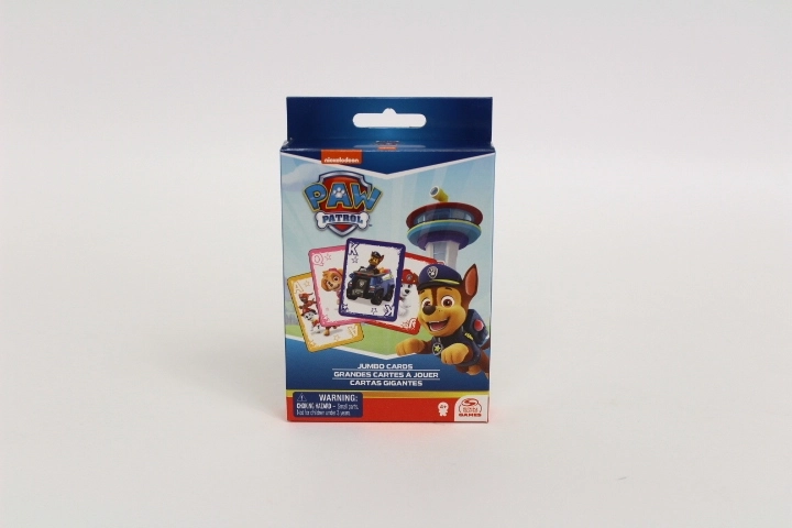 Kortspillet Paw Patrol Jumbo Cards