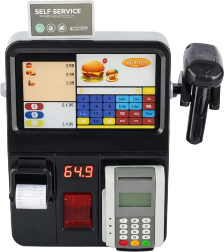 Scanning og kvitteringer som i en rigtig butik