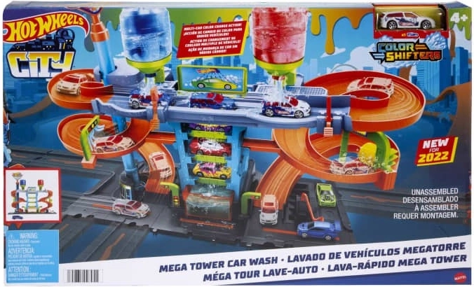 Hot Wheels City Mega Bilvask