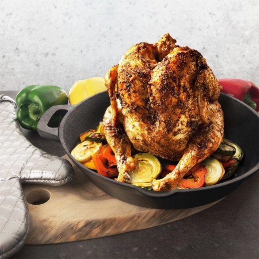 Tilbehør bages på én gang