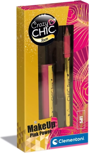 Crazy Chic Teen læbemakeup fra CLEMENTONI – Rosa