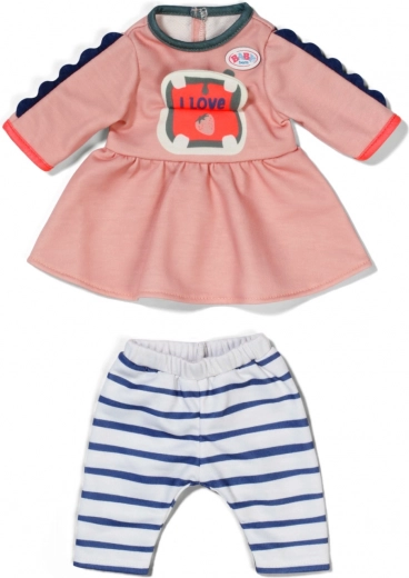 Junglekjole til BABY Born-dukker