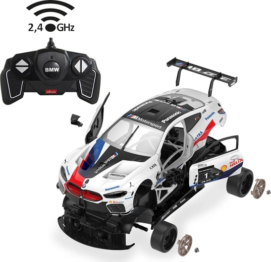 Jamara BMW M8 GTE RC-byggesæt 1:18 2,4 GHz hvid