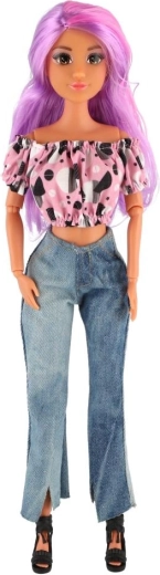 Trendy denimoutfit