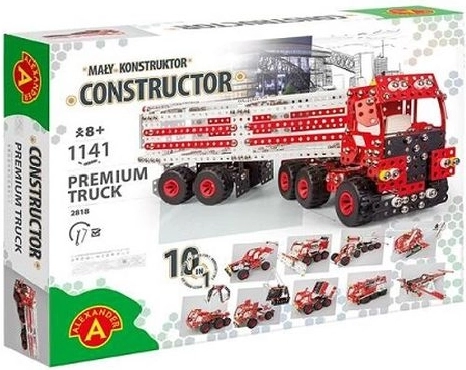 Lille konstruktør Pro-Premium Truck – byggesæt 10 i 1