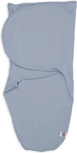 Lodger svøbetæppe Bundler Solid Blue Fogg