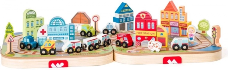 Kuffert der bliver til legeflade